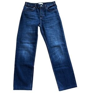 Zara Deep Blue Denim Pants